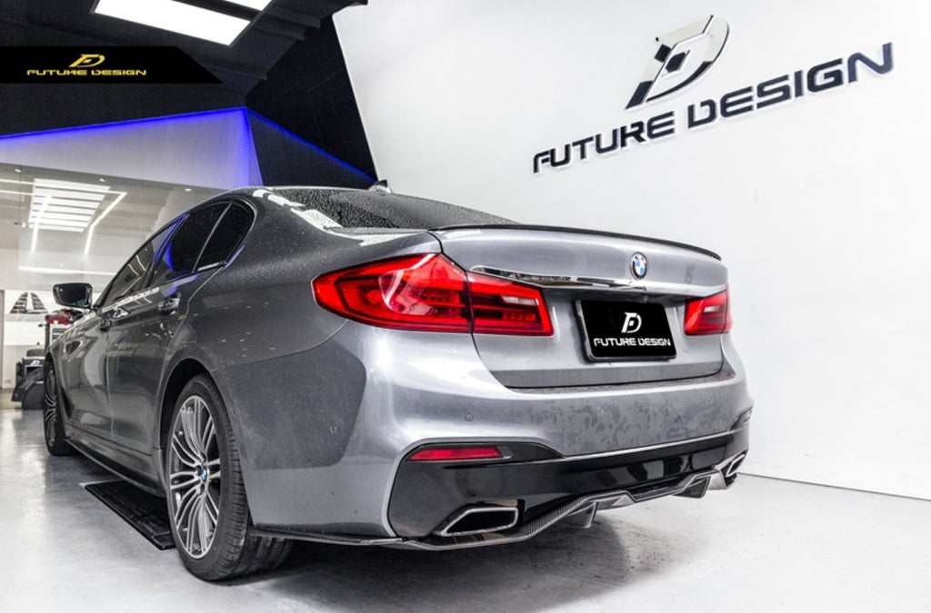 FUTURE DESIGN - BMW 5 SERIES G30 PRE LCI / M5 F90  CARBON FIBRE REAR SPOILER ( OEM STYLE )