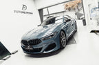 FUTURE DESIGN- BMW 8 SERIES G14 G15 G16 CARBON FIBRE FRONT LIP