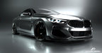 FUTURE DESIGN- BMW 8 SERIES G14 G15 G16 CARBON FIBRE FRONT LIP