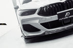 FUTURE DESIGN- BMW 8 SERIES G14 G15 G16 CARBON FIBRE FRONT LIP