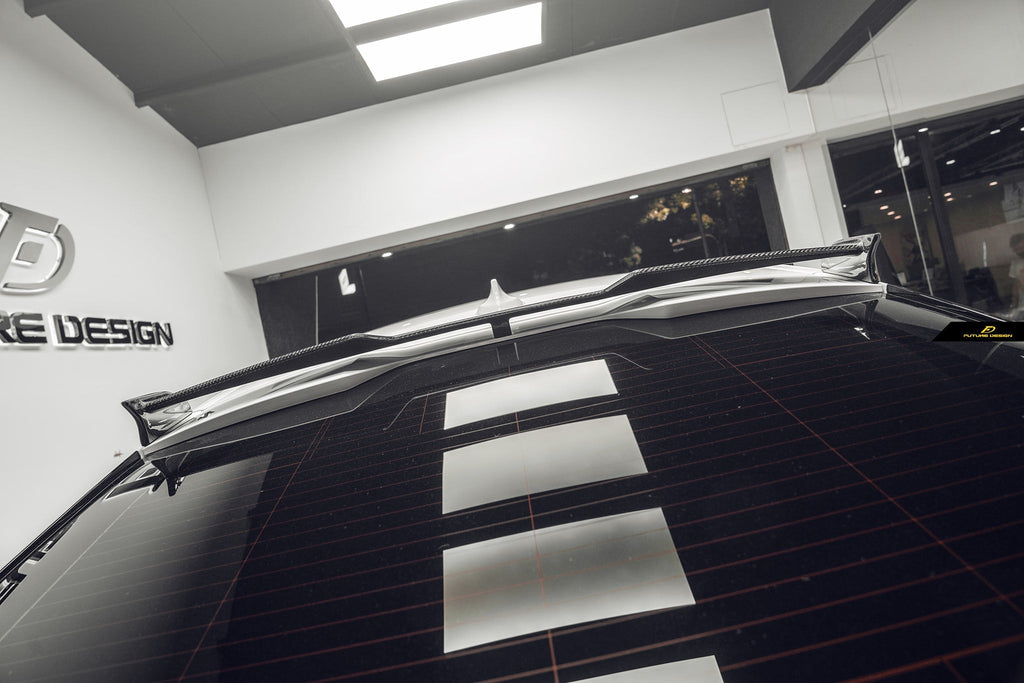 FUTURE DESIGN - BMW G06 X6 CARBON FIBRE ROOF SPOILER