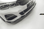 FUTURE DESIGN - BMW G20 3 SERIES CARBON FIBRE FRONT LIP 3D STYLE