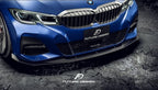 FUTURE DESIGN - BMW G20 3 SERIES CARBON FIBRE FRONT LIP GT STYLE