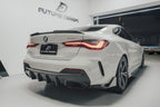 FUTURE DESIGN - BMW G22 4 SERIES CARBON FIBRE REAR DIFFUSER