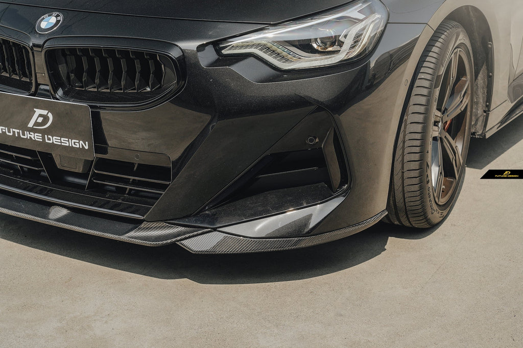 FUTURE DESIGN - BMW G42 2 SERIES CARBON FIBRE FRONT LIP