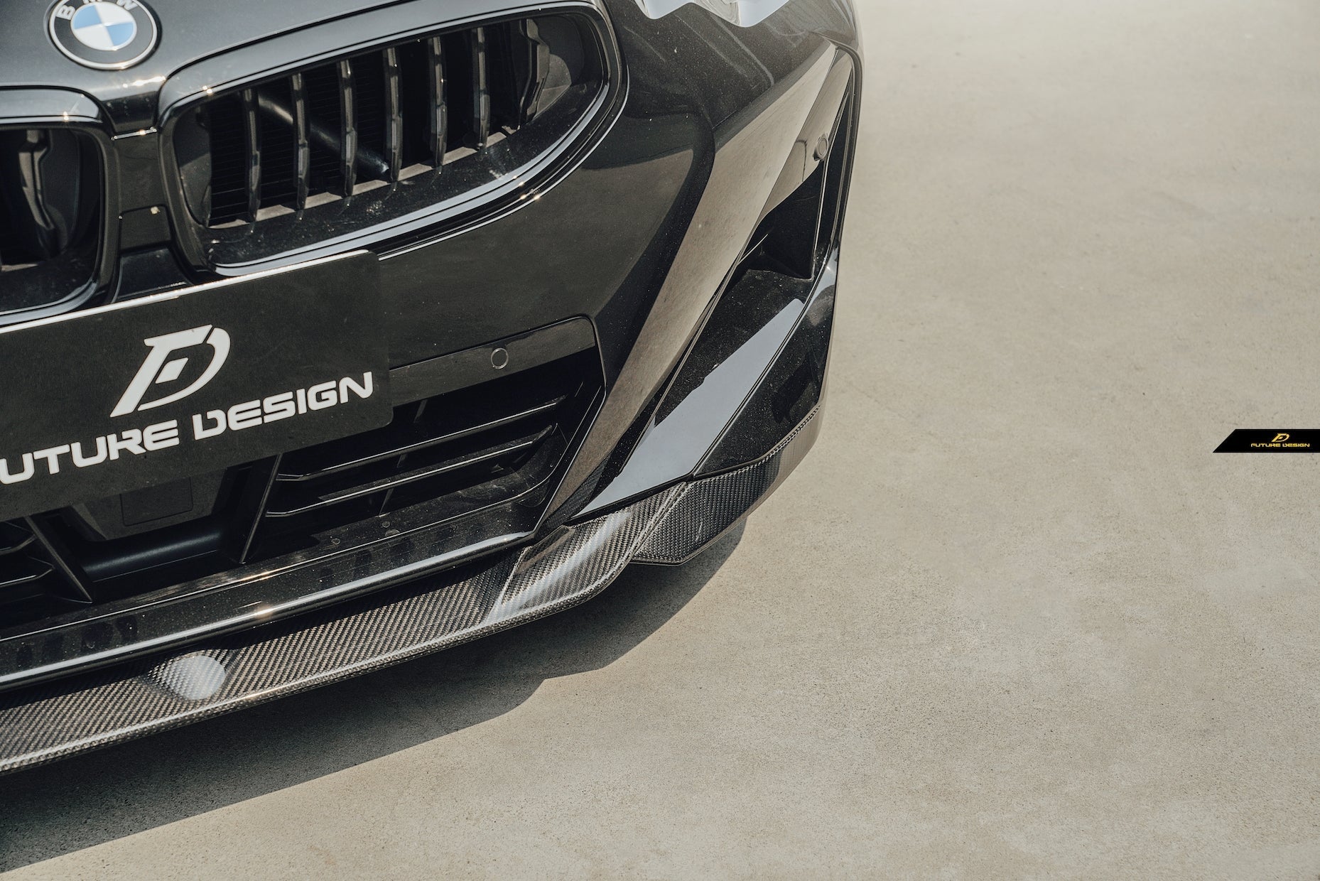 FUTURE DESIGN - BMW G42 2 SERIES CARBON FIBRE FRONT LIP