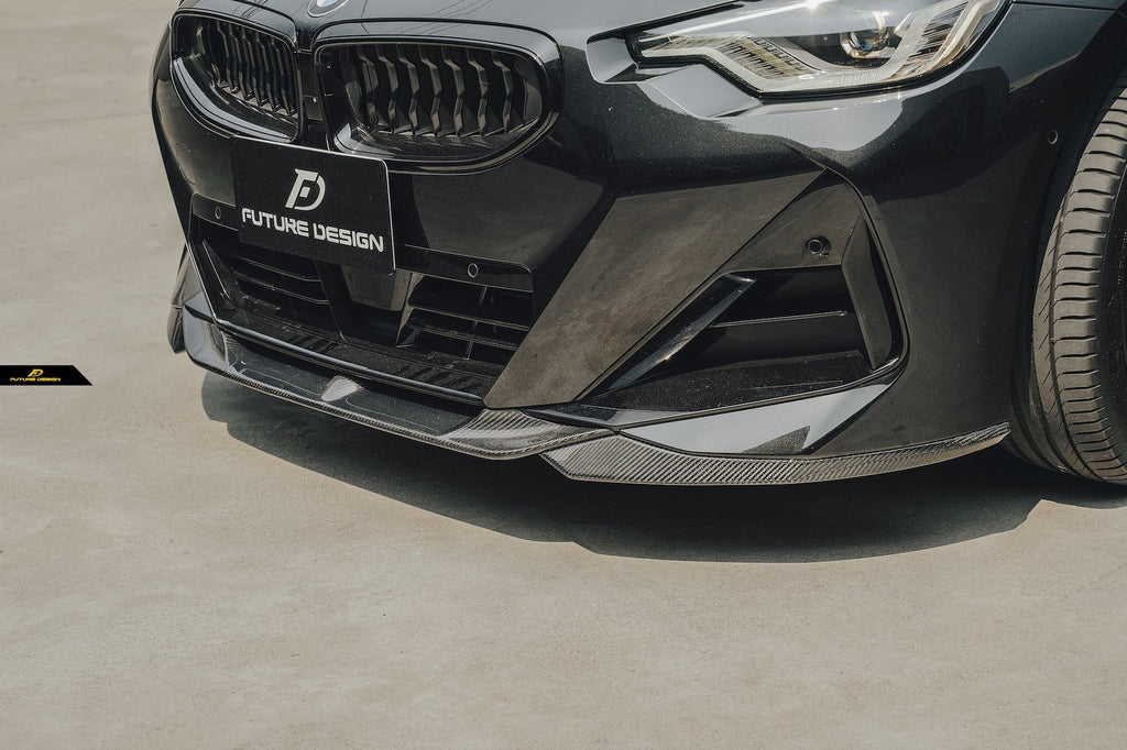 FUTURE DESIGN - BMW G42 2 SERIES CARBON FIBRE FRONT LIP