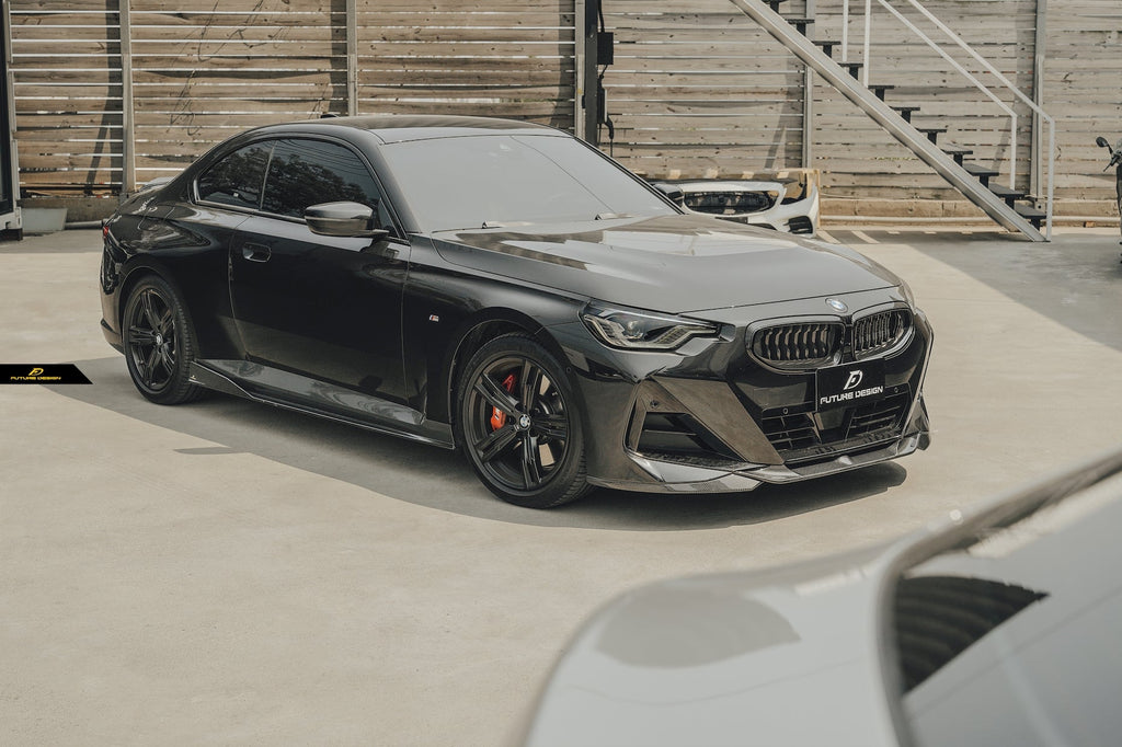 FUTURE DESIGN - BMW G42 2 SERIES CARBON FIBRE FRONT LIP
