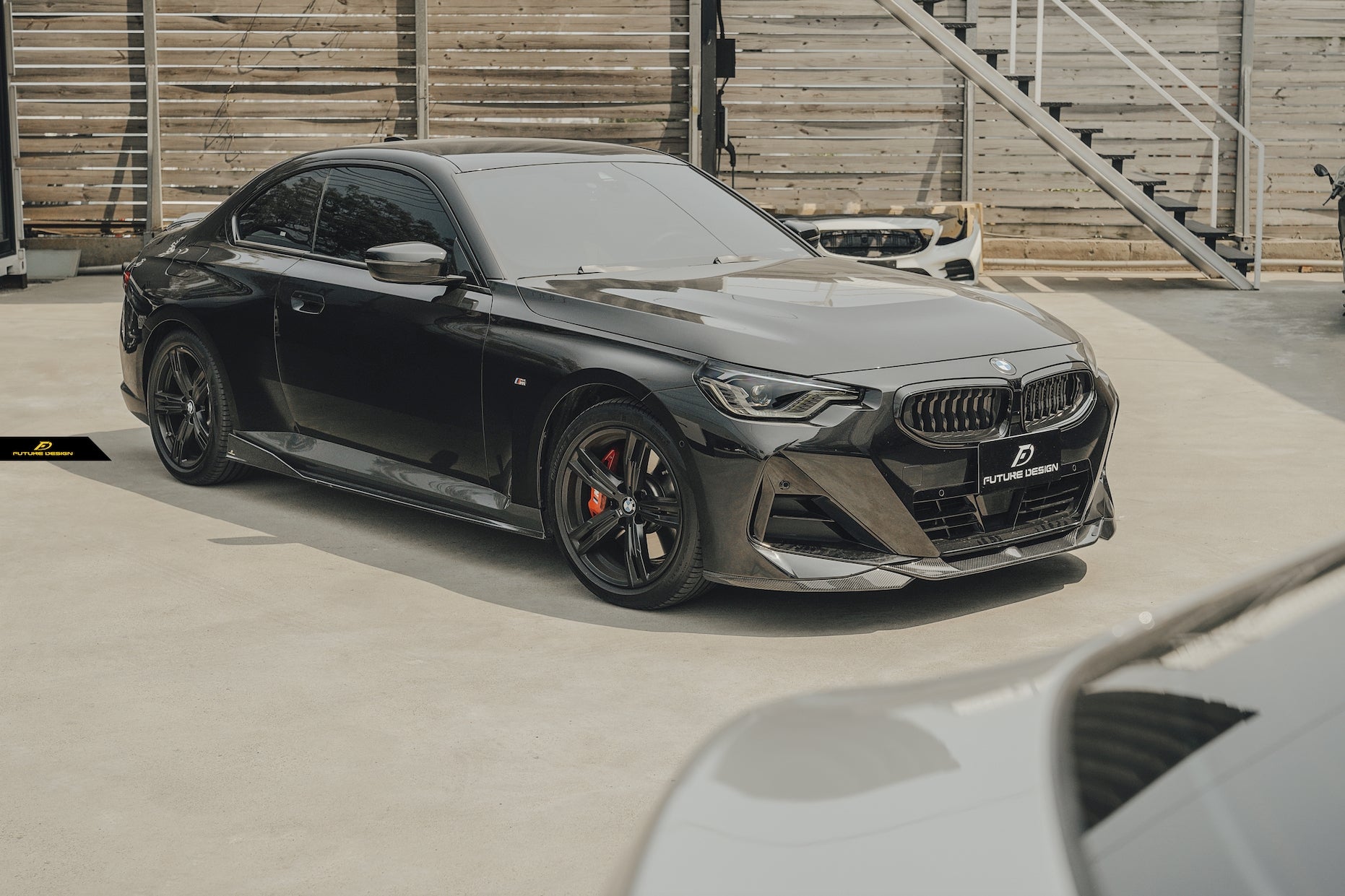FUTURE DESIGN - BMW G42 2 SERIES CARBON FIBRE SIDE SKIRTS