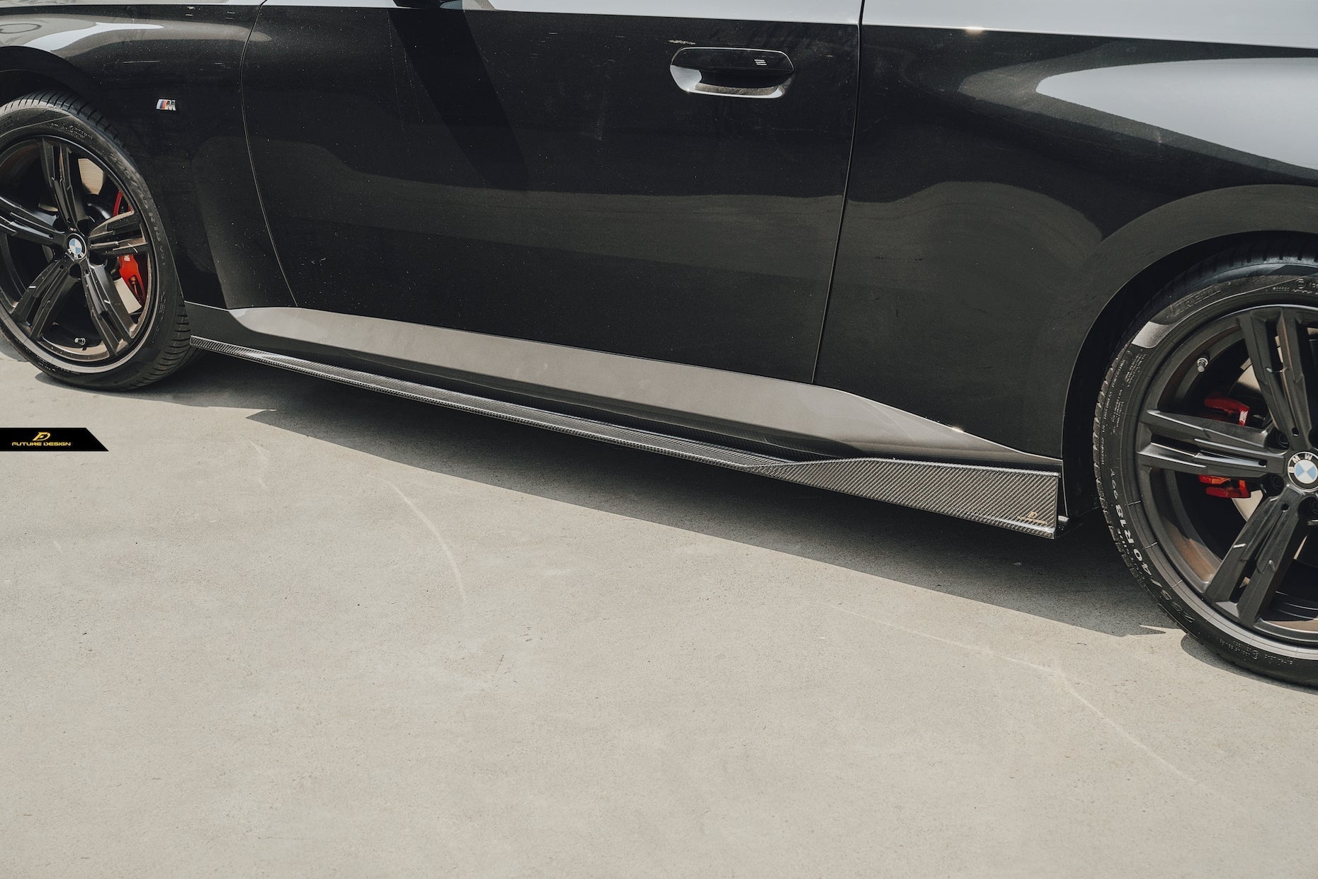FUTURE DESIGN - BMW G42 2 SERIES CARBON FIBRE SIDE SKIRTS