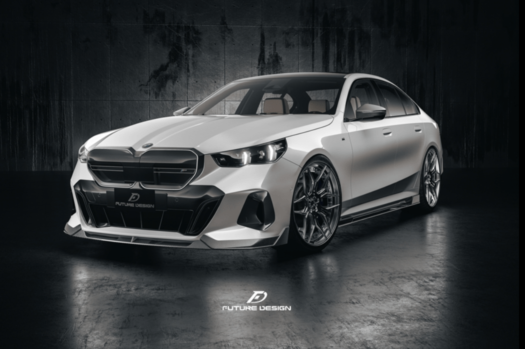 FUTURE DESIGN - BMW I5 G60 DRY CARBON FRONT LIP
