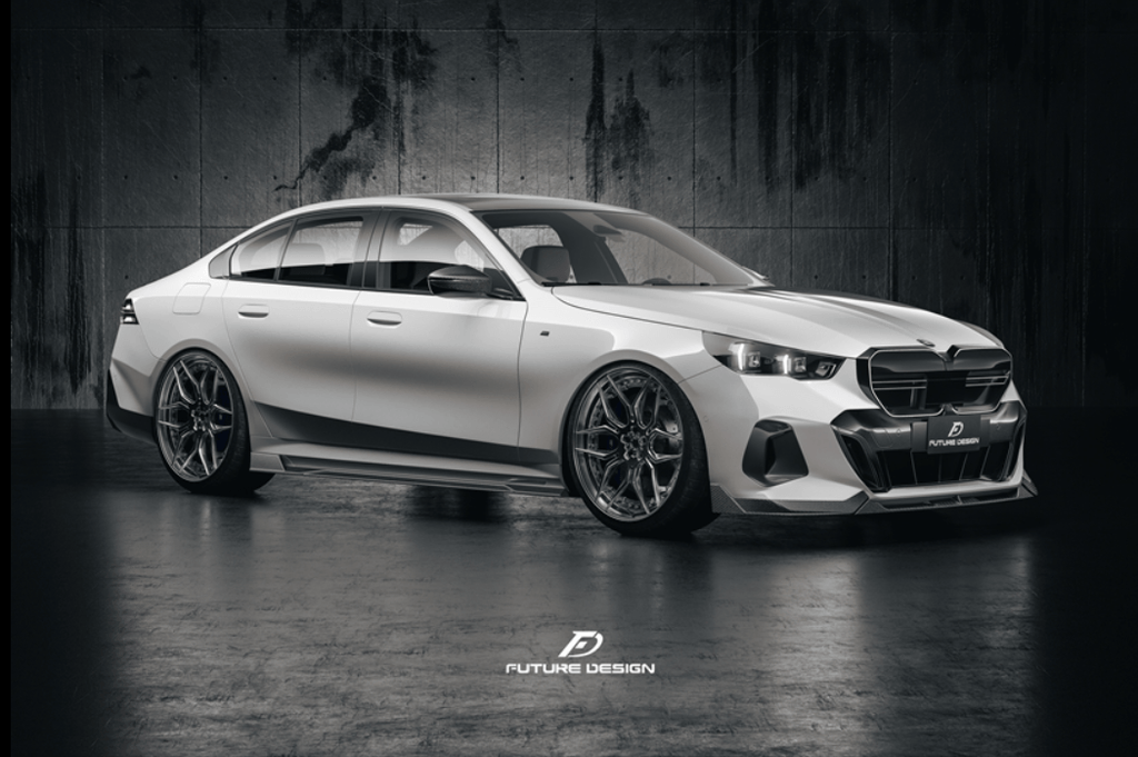 FUTURE DESIGN - BMW I5 G60 DRY CARBON SIDE SKIRTS