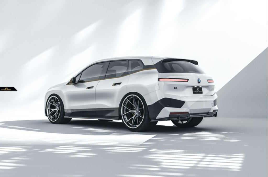 FUTURE DESIGN - BMW iX i20 CARBON FIBRE REAR DIFFUSER