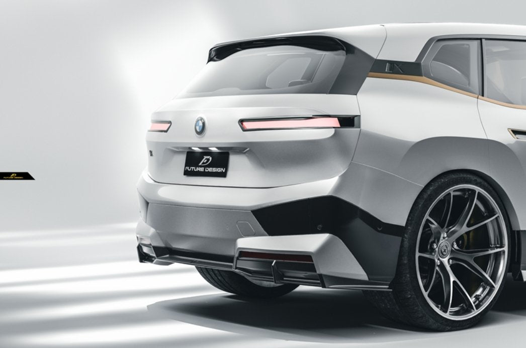 FUTURE DESIGN - BMW iX i20 CARBON FIBRE REAR DIFFUSER