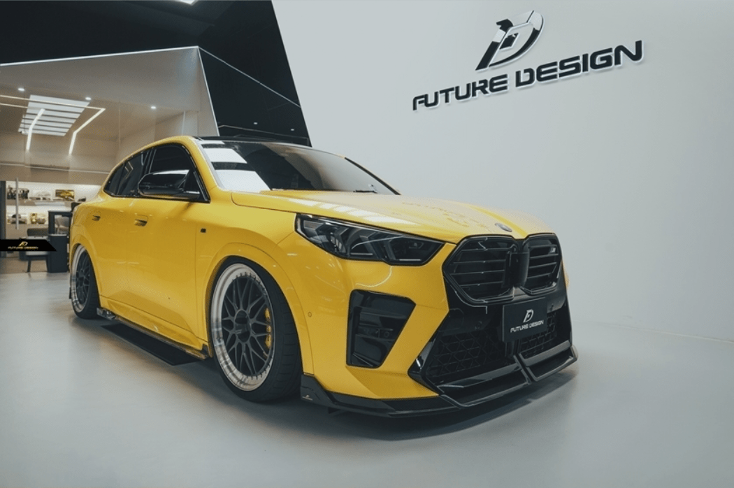 FUTURE DESIGN - BMW IX2 / X2 U10 DRY CARBON FRONT LIP V1