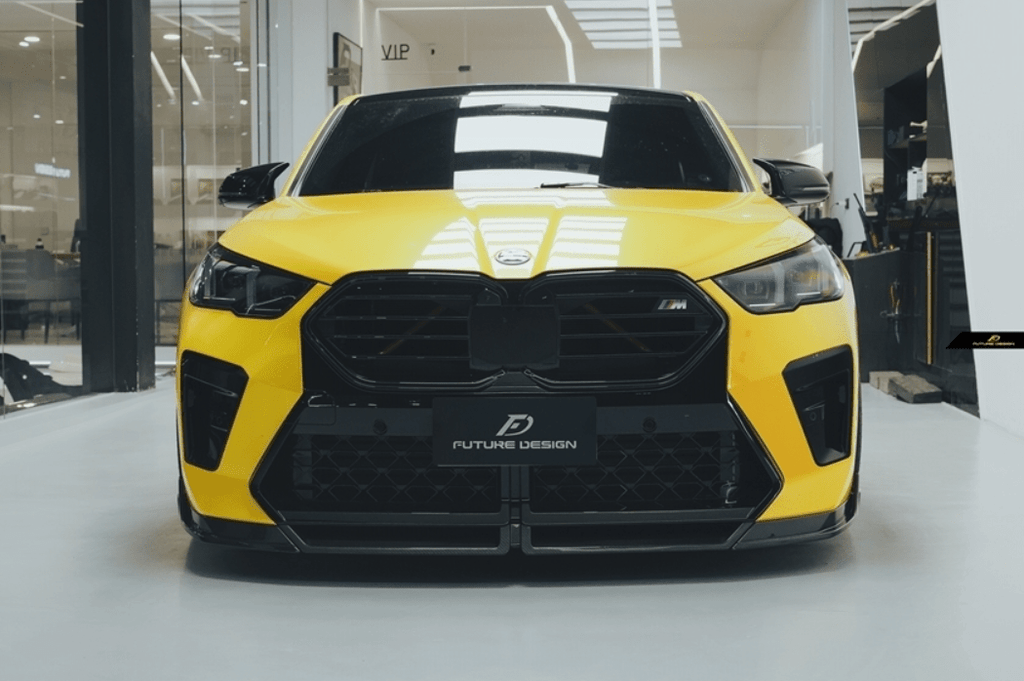 FUTURE DESIGN - BMW IX2 / X2 U10 DRY CARBON FRONT LIP V1