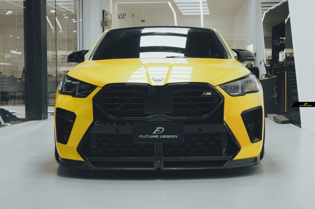 FUTURE DESIGN - BMW IX2 / X2 U10 DRY CARBON FRONT LIP V1