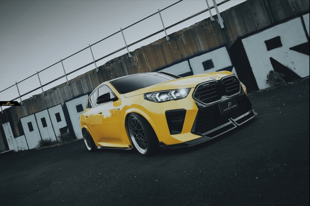 FUTURE DESIGN - BMW IX2 / X2 U10 DRY CARBON FRONT LIP V1