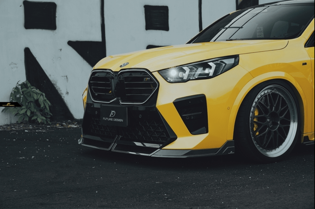 FUTURE DESIGN - BMW IX2 / X2 U10 DRY CARBON FRONT LIP V1