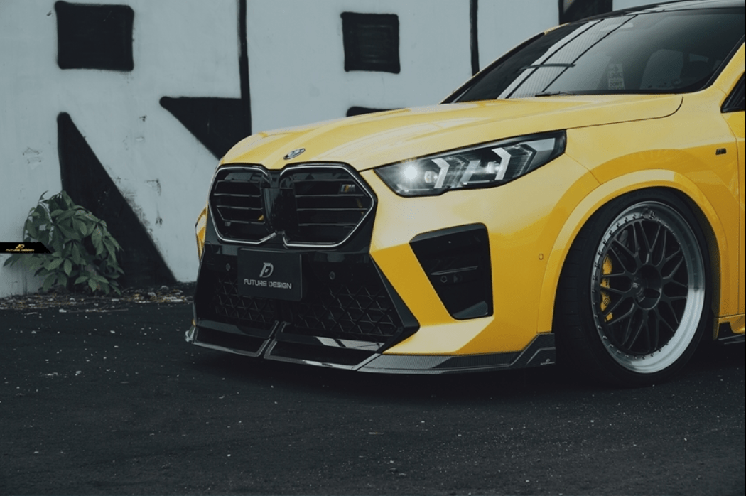 FUTURE DESIGN - BMW IX2 / X2 U10 DRY CARBON FRONT LIP V1