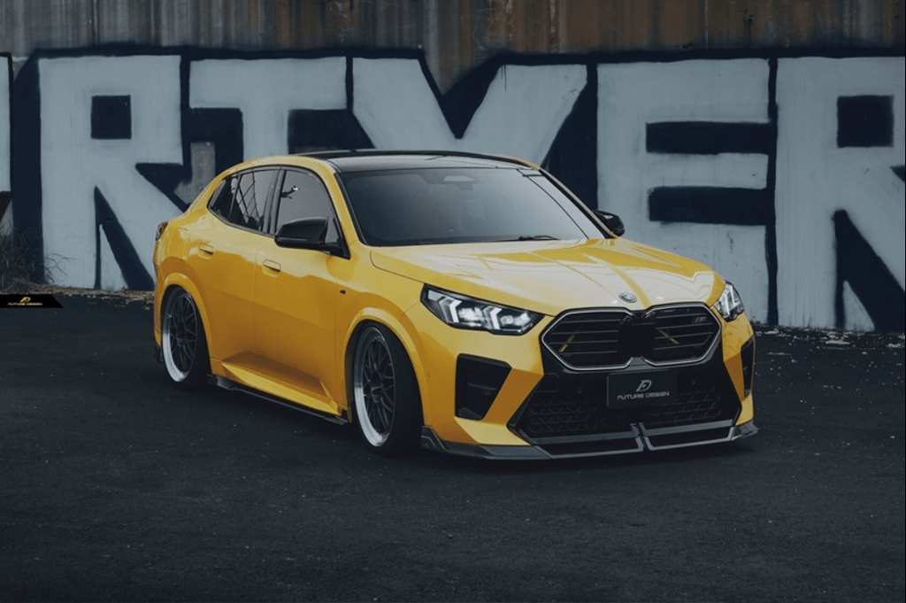 FUTURE DESIGN - BMW IX2 / X2 U10 DRY CARBON FRONT LIP V1