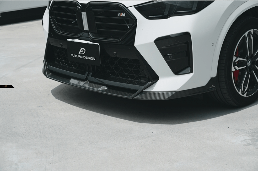 FUTURE DESIGN - BMW IX2 / X2 U10 DRY CARBON FRONT LIP V2