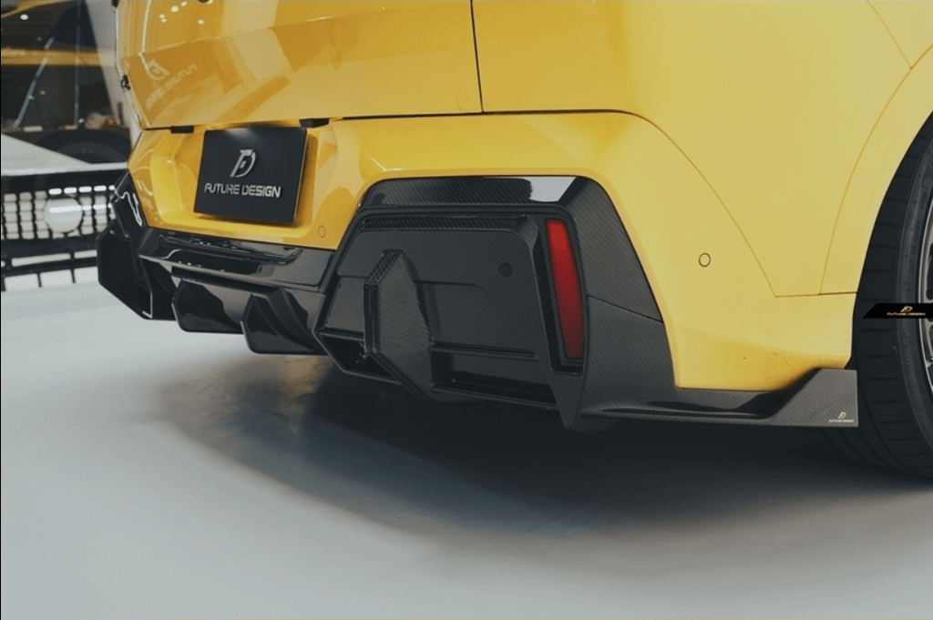 FUTURE DESIGN - BMW IX2 / X2 U10 DRY CARBON REAR DIFFUSER