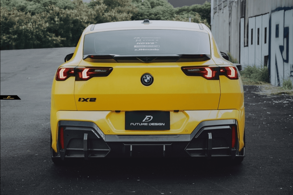 FUTURE DESIGN - BMW IX2 / X2 U10 DRY CARBON REAR DIFFUSER