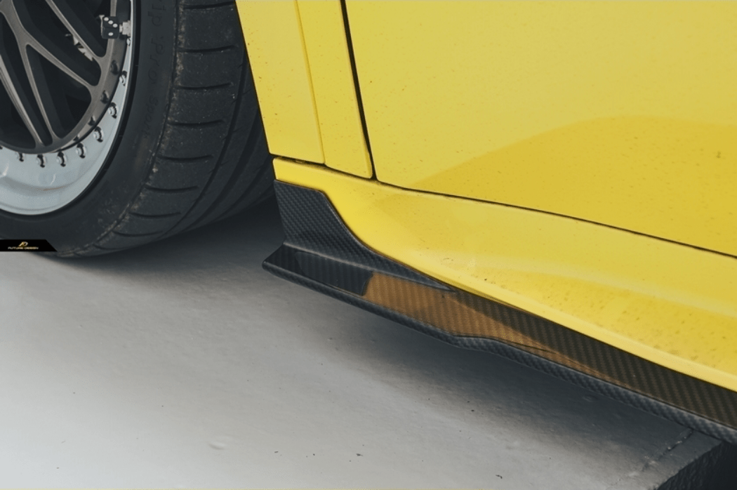 FUTURE DESIGN - BMW IX2 / X2 U10 DRY CARBON SIDE SKIRTS