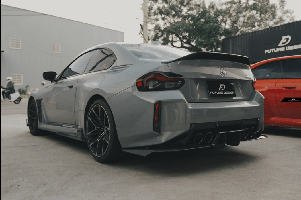 FUTURE DESIGN - BMW M2 G87 DRY CARBON REAR SPOILER V1