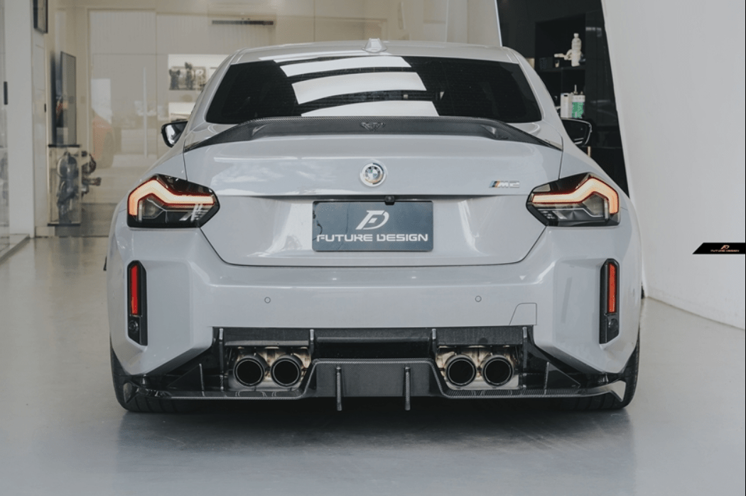 FUTURE DESIGN - BMW M2 G87 DRY CARBON REAR SPOILER V1