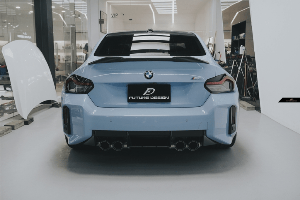 FUTURE DESIGN - BMW M2 G87 DRY CARBON REAR SPOILER V2