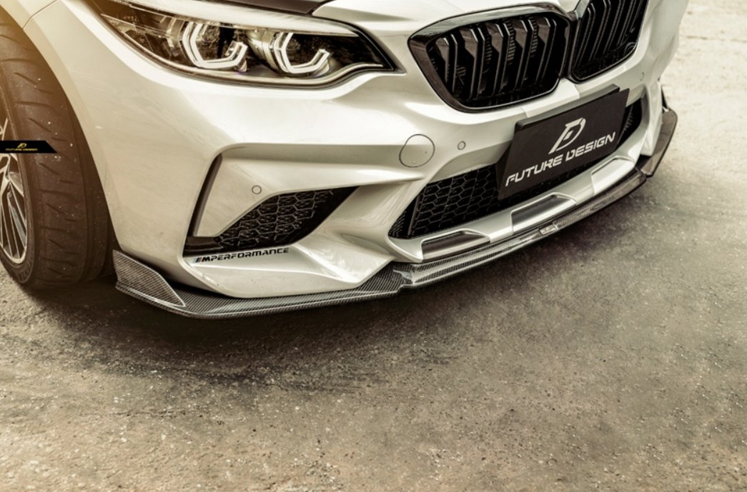 FUTURE DESIGN - BMW M2C F87 DRY CARBON FIBRE FRONT LIP