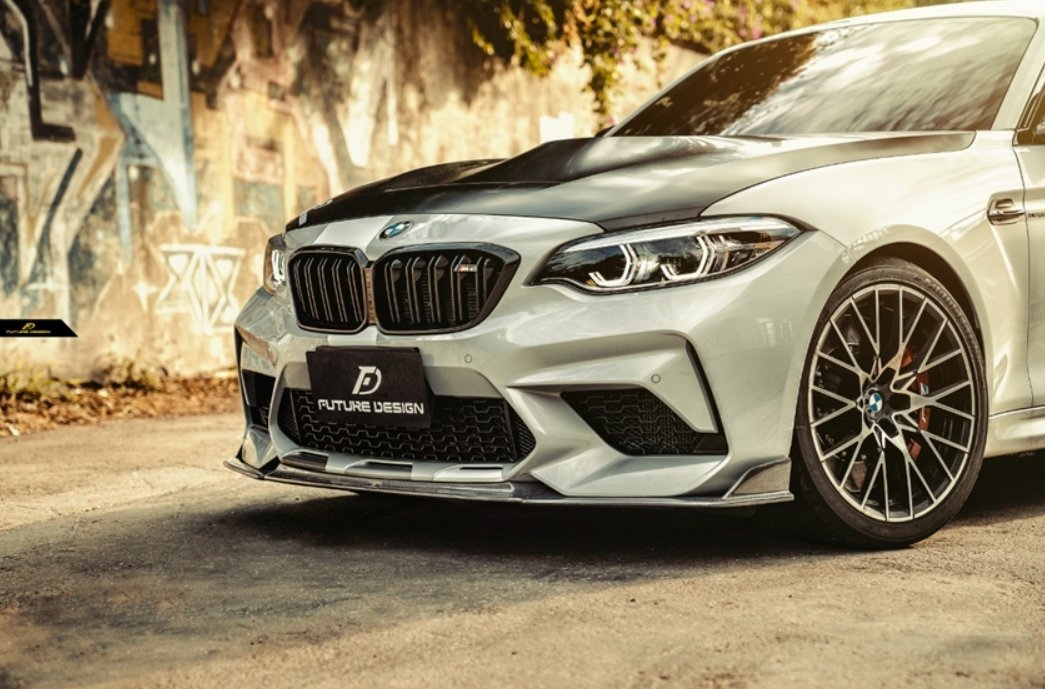 FUTURE DESIGN - BMW M2C F87 DRY CARBON FIBRE FRONT LIP