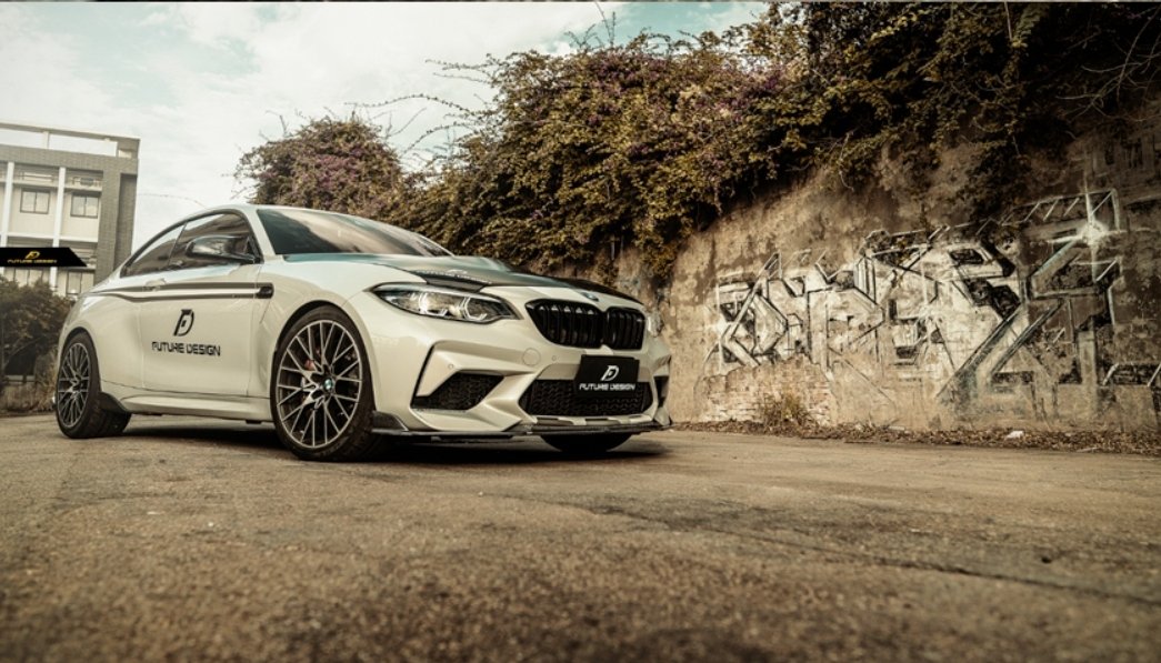 FUTURE DESIGN - BMW M2C F87 DRY CARBON FIBRE FRONT LIP
