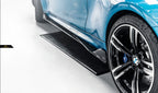 FUTURE DESIGN - BMW M2C F87 DRY CARBON FIBRE SIDE SKIRTS