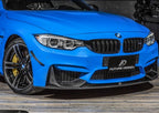 FUTURE DESIGN - BMW M3 F80 / M4 F82 F83 CARBON FIBRE FRONT CANARDS