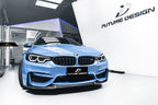 FUTURE DESIGN - BMW M3 F80 / M4 F82 F83 CARBON FIBRE FRONT LIP CS STYLE
