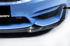 FUTURE DESIGN - BMW M3 F80 / M4 F82 F83 CARBON FIBRE FRONT LIP CS STYLE