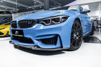 FUTURE DESIGN - BMW M3 F80 / M4 F82 F83 CARBON FIBRE FRONT LIP CS STYLE