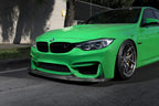 FUTURE DESIGN - BMW M3 F80 / M4 F82 F83 CARBON FIBRE FRONT LIP E STYLE