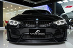 FUTURE DESIGN - BMW M3 F80 / M4 F82 F83 CARBON FIBRE FRONT LIP VRS STYLE