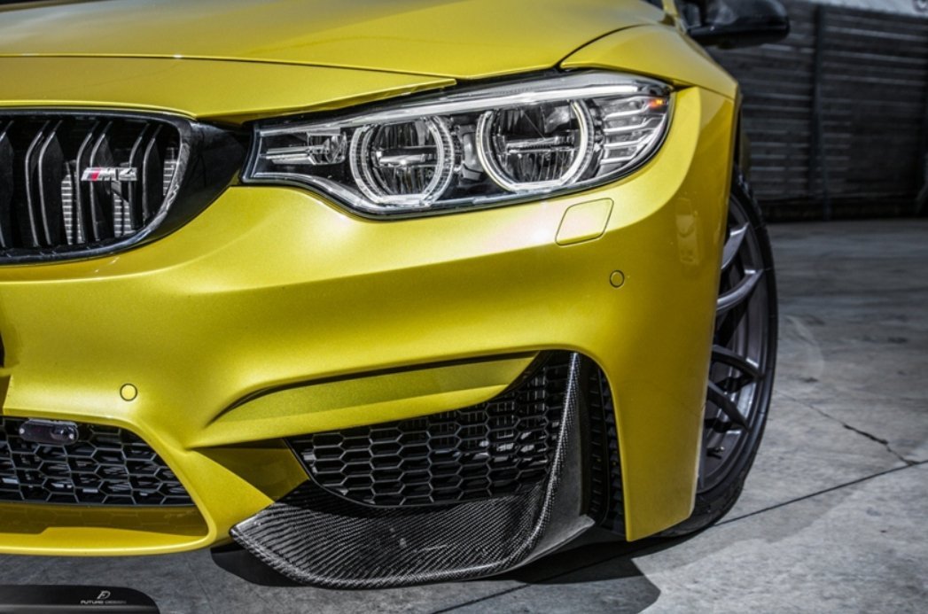 FUTURE DESIGN - BMW M3 F80 / M4 F82 F83 CARBON FIBRE FRONT LOWER VENT COVER&nbsp;