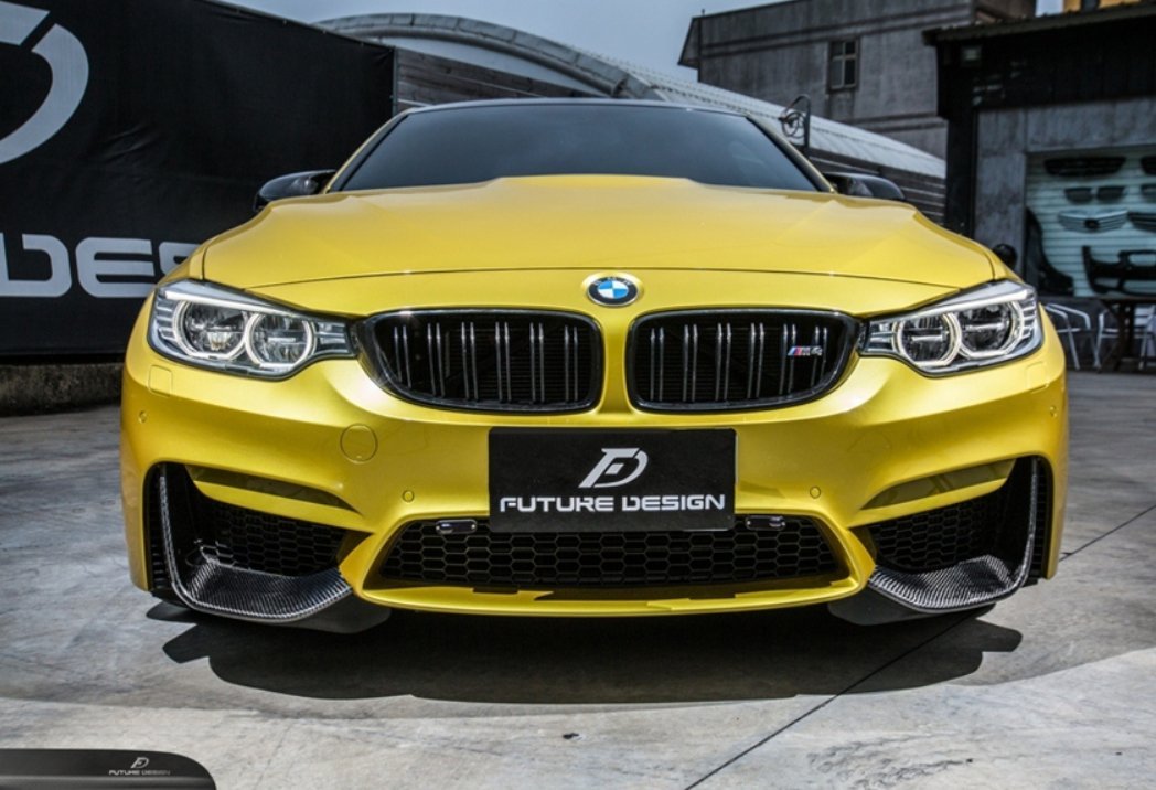 FUTURE DESIGN - BMW M3 F80 / M4 F82 F83 CARBON FIBRE FRONT LOWER VENT COVER&nbsp;
