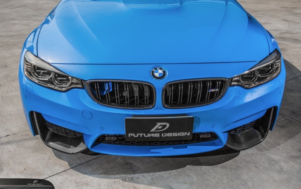 FUTURE DESIGN - BMW M3 F80 / M4 F82 F83 CARBON FIBRE FRONT LOWER VENT COVER&nbsp;