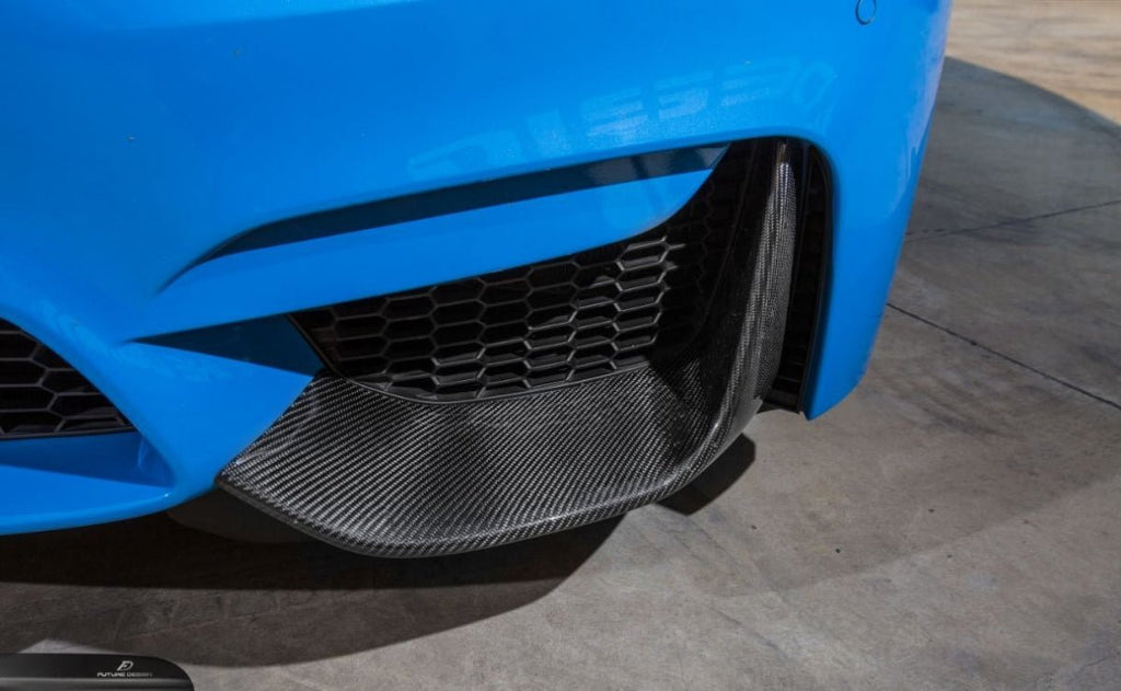 FUTURE DESIGN - BMW M3 F80 / M4 F82 F83 CARBON FIBRE FRONT LOWER VENT COVER&nbsp;