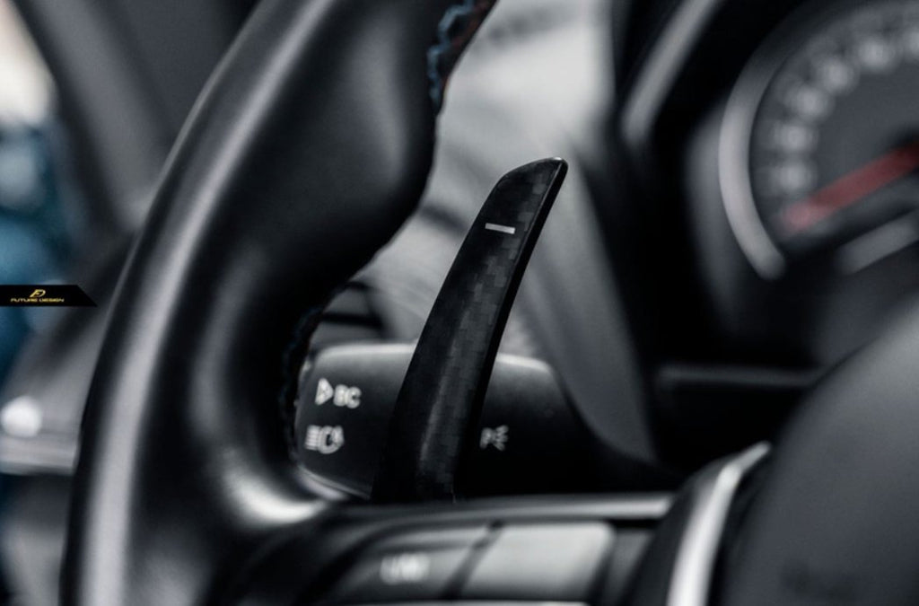 FUTURE DESIGN - BMW M3 F80 / M4 F82 F83 CARBON FIBRE PADDLE SHIFTERS