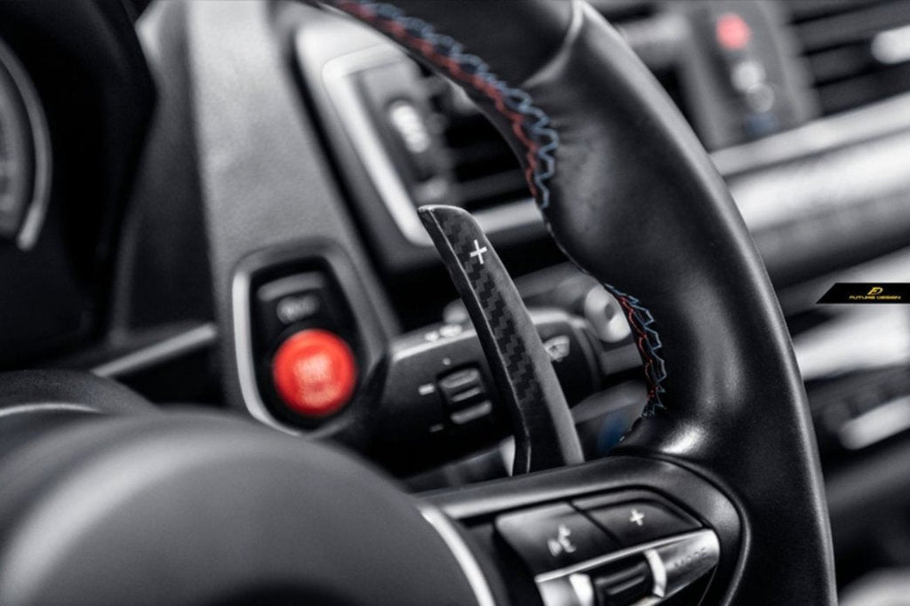 FUTURE DESIGN - BMW M3 F80 / M4 F82 F83 CARBON FIBRE PADDLE SHIFTERS