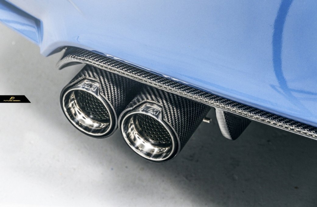 FUTURE DESIGN - BMW M3 F80 / M4 F82 F83 CARBON FIBRE REAR DIFFUSER
