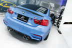 FUTURE DESIGN - BMW M3 F80 / M4 F82 F83 CARBON FIBRE REAR DIFFUSER